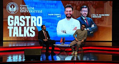 Danilo Zanna, gastronomi kariyerine dair deneyimlerini öğrencilerle paylaştı