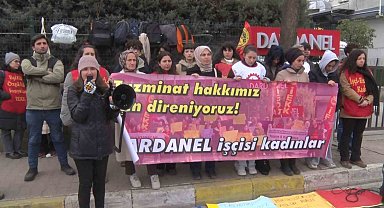 Dardanel işçileri eylemlerin 9'uncu gününde: "Sermayeleri soframızdan çaldıkları ekmekle büyüyor"