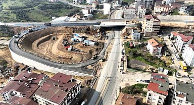 Darıca ve Eskihisar trafiğine nefes aldıracak projede sona doğru