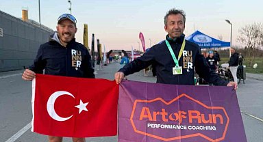 Datçalı maratoncuda Hırvatistan'da 100 kilometrelik başarı