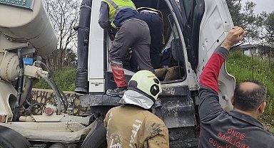 Defne'de trafik kazası: 2 yaralı