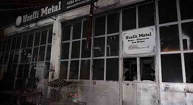 Demirci dükkanında patlama: 1 ölü, 2 yaralı