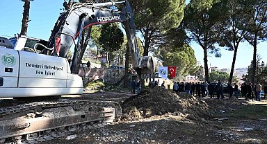 Demirci'de yılların hayali gerçek oluyor