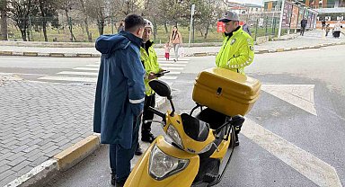Denetimde ilginç savunma: "Kask kafama olmuyor"