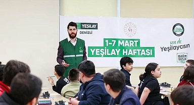 Denizli Yeşilay Haftası'nda yeşile büründü
