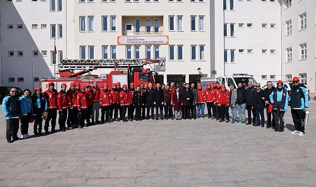 Deprem Haftası'nda Afet Eğitimi ve Tahliye Tatbikatı yapıldı