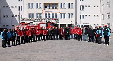 Deprem Haftası'nda Afet Eğitimi ve Tahliye Tatbikatı yapıldı