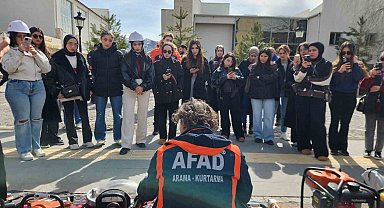 Deprem Haftası'nda Tunceli'de afet farkındalığı seferberliği