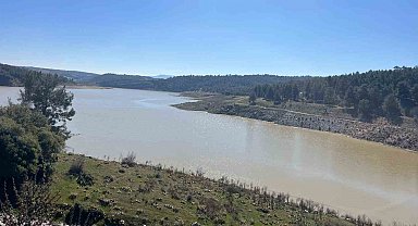 Derbent Barajı'nda su seviyesi zirvede