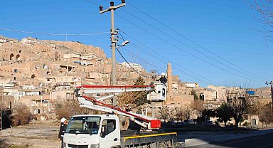 Dicle Elektrik Mardin'de aydınlatma altyapısını güçlendirdi