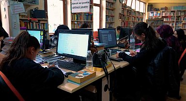 Didim Belediyesi Halk Kütüphanesi gençlerin buluşma merkezi oldu