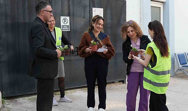Didim Belediyesi'nden sağlık çalışanlarına anlamlı jest