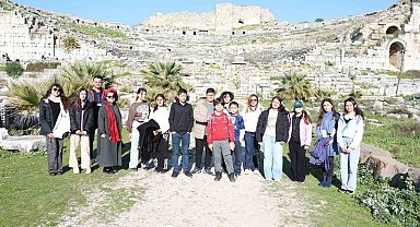 Didim Çocuk Meclisi'nden Miletos'ta matematik yolculuğu