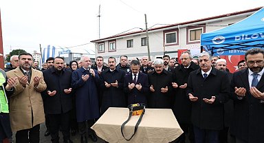 Dilovası Müftülük binasının temeli atıldı