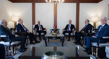 Dışişleri Bakanı Fidan, Filistin Devlet Başkan Yardımcısı Şeyh ile görüştü