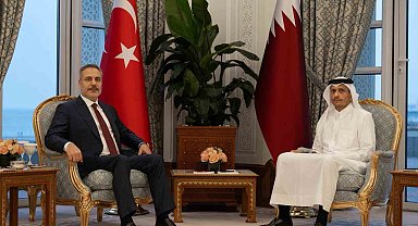 Dışişleri Bakanı Fidan, Katarlı mevkidaşı Al Thani ile bir araya geldi