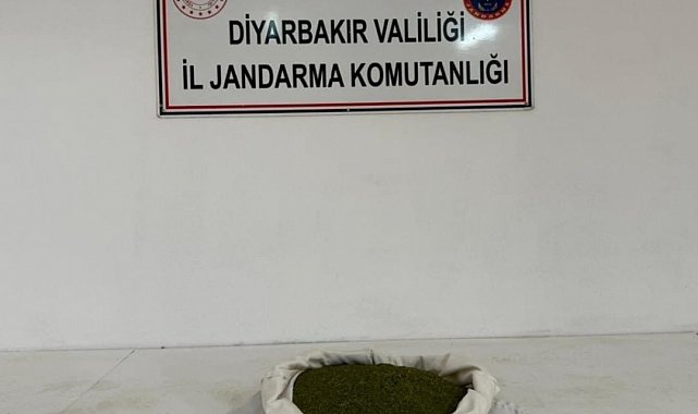 Diyarbakır'da 23 kilo esrar ele geçirildi