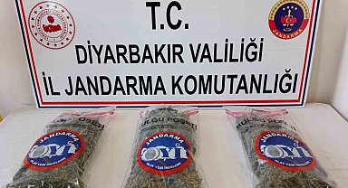 Diyarbakır'da 25 kilo esrar ele geçirildi