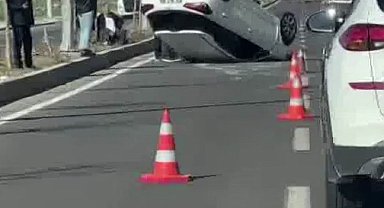 Diyarbakır'da araç takla attı: 1 yaralı