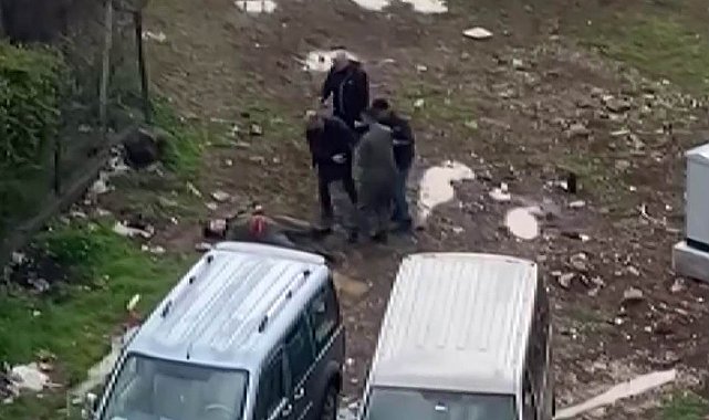 Diyarbakır'da bıçaklı kavga anı kameraya yansıdı