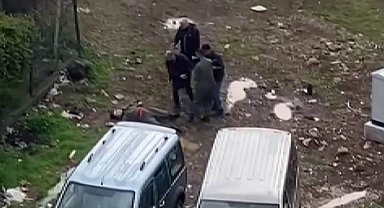 Diyarbakır'da bıçaklı kavga anı kameraya yansıdı