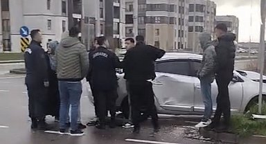 Diyarbakır'da kaza sonrası gerginlik