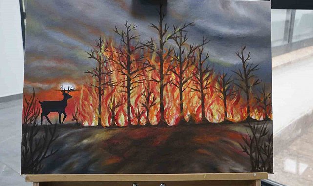 Diyarbakır'da "Gelecek, Köklerde Saklı" resim sergisi açıldı