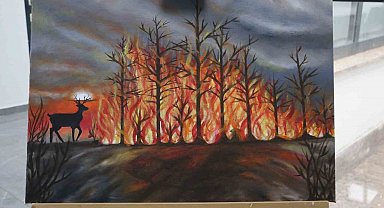 Diyarbakır'da "Gelecek, Köklerde Saklı" resim sergisi açıldı