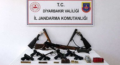 Diyarbakır'da silah kaçakçılığı operasyonu