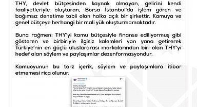 DMM'den THY'ye ilişkin iddialara açıklama