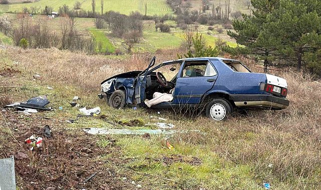 Domaniç-Tavşanlı kara yolunda trafik kazası: 2 yaralı