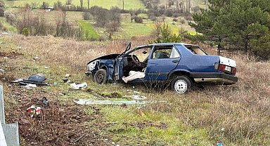 Domaniç-Tavşanlı kara yolunda trafik kazası: 2 yaralı