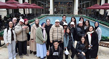 Down sendromu olan gençler ergoterapi öğrencileriyle kampüs deneyimi yaşadı