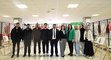 DPÜ'de "Doğadaki Matematiğin İzinde" sergisi açıldı