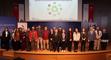 Düzce Üniversitesi'nde uluslararası sıfır atık günü paneli gerçekleştirildi