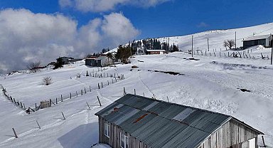 Düzce'nin zirvesi Kardüz'den muhteşem görüntüler