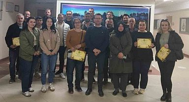 Edirne'de diplomalı çobanlar kursu tamamladı