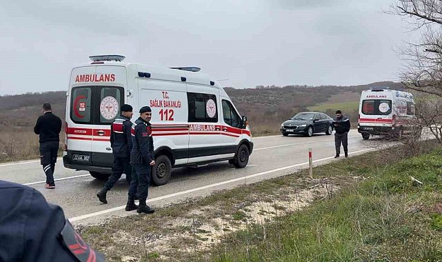 Edirne'de trafik kazası: 3 yaralı