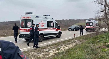 Edirne'de trafik kazası: 3 yaralı