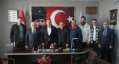 Edremit Ticaret Odası'ndan Havran Sebze Ve Meyveciler Esnaf Odası'na ziyaret