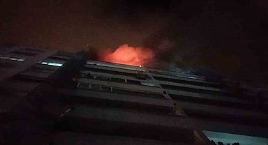 Edremit'te ev yangını