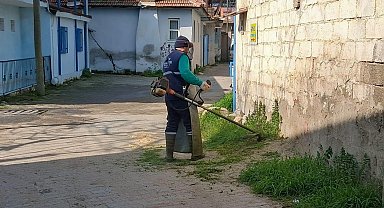 Efeler Belediyesi'nin yeşil alan çalışmaları sürüyor