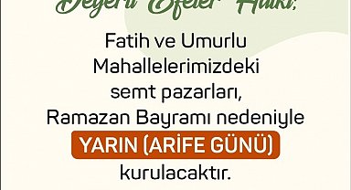 Efeler'in semt pazarlarına bayram düzenlemesi