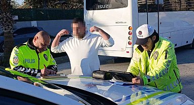 Ehliyetine el konulan sürücü üçüncü kez alkollü yakalandı, 390 bin lira rekor ceza uygulandı