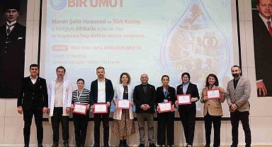 El emeği ürünler Afrika'da açılacak su kuyusuna umut oldu