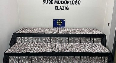 Elazığ'da bir şahsın çantasında yapılan aramada, 6 bin adet sentetik hap ele geçirildi