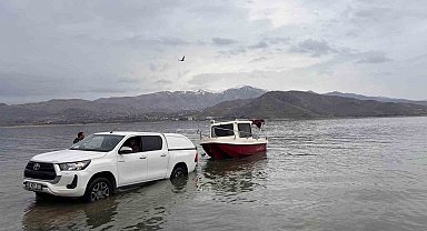 Elazığ'da kış mevsimi balık örneklemesi çalışması