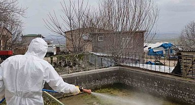 Elazığ'da larva ilaçlama çalışmaları başladı