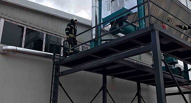 Elazığ'da mobilya fabrikasında yangın