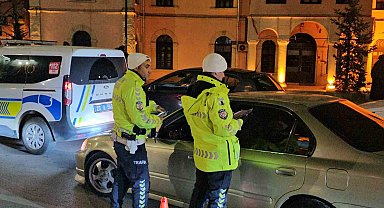 Elazığ'da trafik denetimi